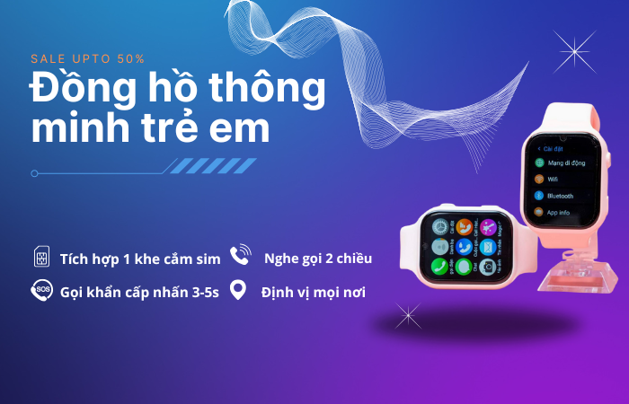 banner dong ho thong minh dinh vi tre em