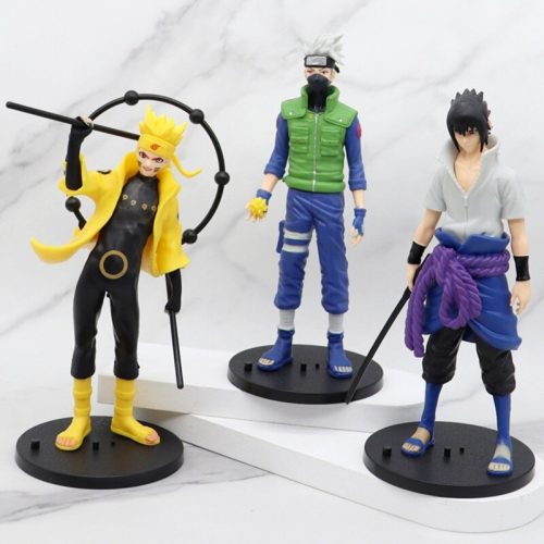 Bộ 6 mô hình các nhân vật Naruto - Cao 18cm - nặng 100g