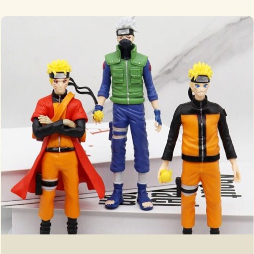 Bộ 6 mô hình các nhân vật Naruto - Cao 18cm - nặng 100g