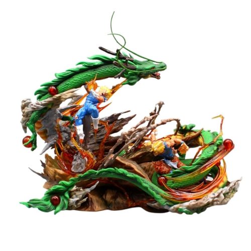 Mô Hình Goku đại chiến Vegeta Cao 30cm nặng 2kg