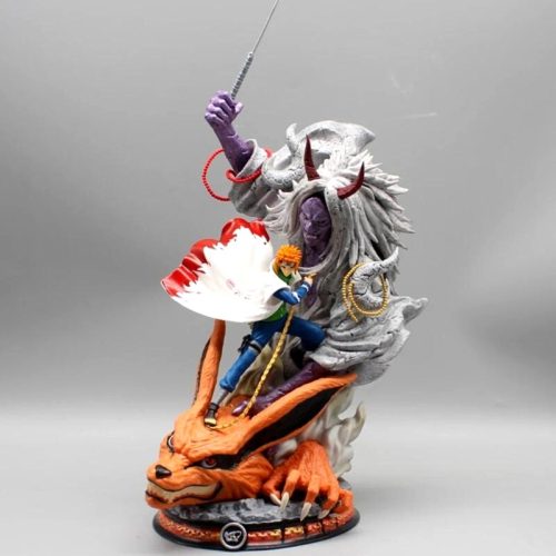 Mô Hình Hokage Minato Phong ấn cửa vĩ - Cao 28cm - rộng 16cm - nặng 1,5kg fullbox