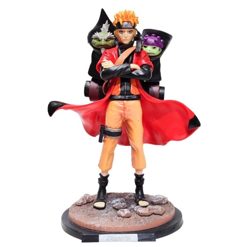 mo-hinh-naruto-hien-nhan-2-coc-di-kem-cao-30cm-3 Mô hình Naruto hiền nhân 2 cóc đi kèm cao 30cm
