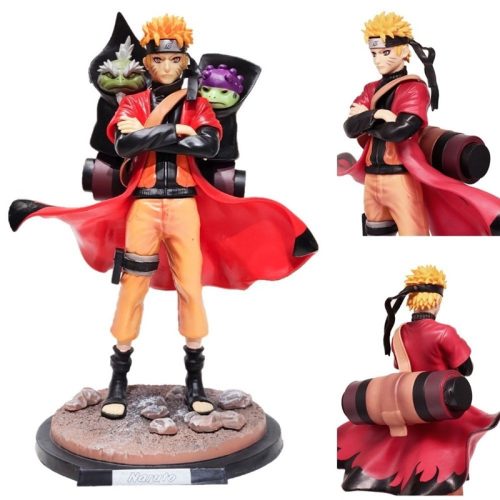 Mô hình Naruto hiền nhân 2 cóc đi kèm cao 30cm