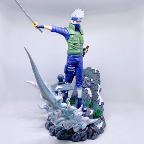 Mô hình Naruto Hokaghe Kakashi cao 35cm ngang 31cm nặng 2,5kg