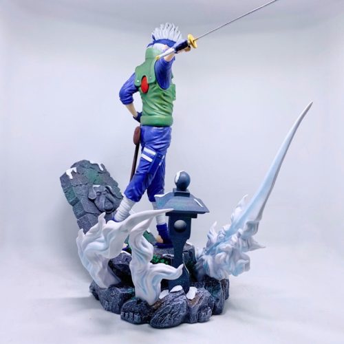 Mô hình Naruto Hokaghe Kakashi cao 35cm ngang 31cm nặng 2,5kg