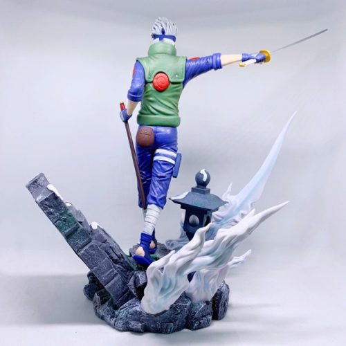 Mô hình Naruto Hokaghe Kakashi cao 35cm ngang 31cm nặng 2,5kg