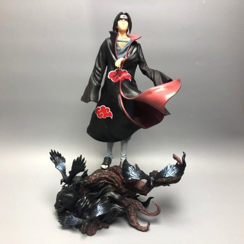Mô hình Naruto Itachi Akatsuki cao 35cm ngang 27cm nặng 1,7kg fullbox