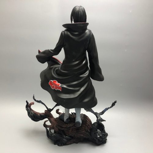 Mô hình Naruto Itachi Akatsuki cao 35cm ngang 27cm nặng 1,7kg fullbox
