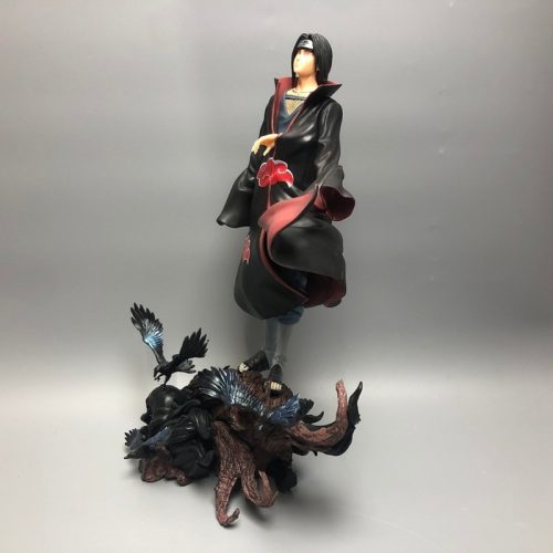 Mô hình Naruto Itachi Akatsuki cao 35cm ngang 27cm nặng 1,7kg fullbox