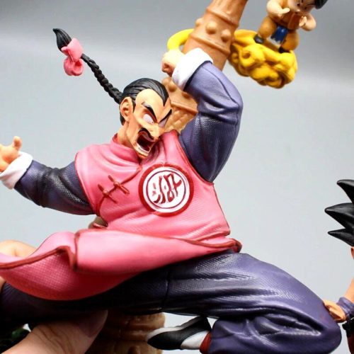 Mô hình Songoku Kid chiến đấu với Tau Bay Bay cao 23cm nặng 970g