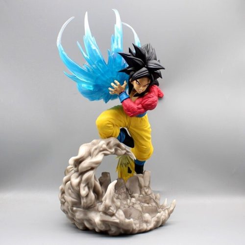 Mô hình Songoku SSJ4 chiến đấu + LED