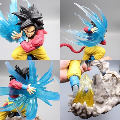 Mô hình Songoku SSJ4 chiến đấu + LED