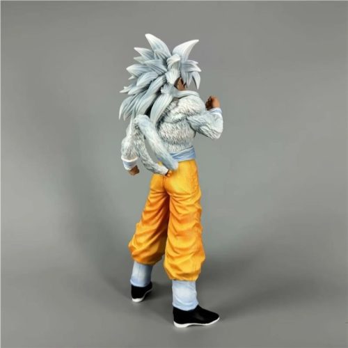 Mô hình Songoku SSJ4 tóc trằng Cao 30cm nặng 700g