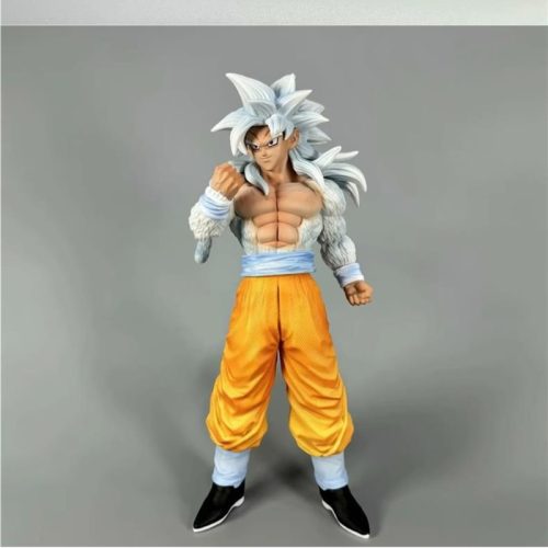 Mô hình Songoku SSJ4 tóc trằng Cao 30cm nặng 700g