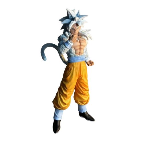 Mô hình Songoku SSJ4 tóc trằng Cao 30cm nặng 700g