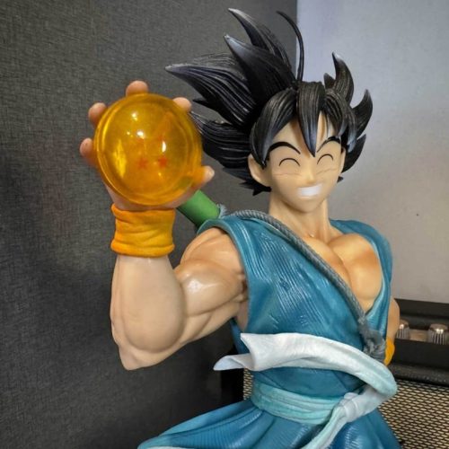 Mô hình Songoku cầm ngọc Cao 41cm nặng 2.5kg