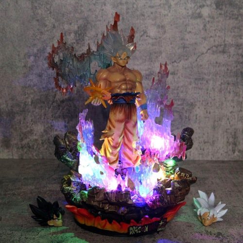 Mô hình Songoku vô cực + LED Cao 33cm nặng 2kg