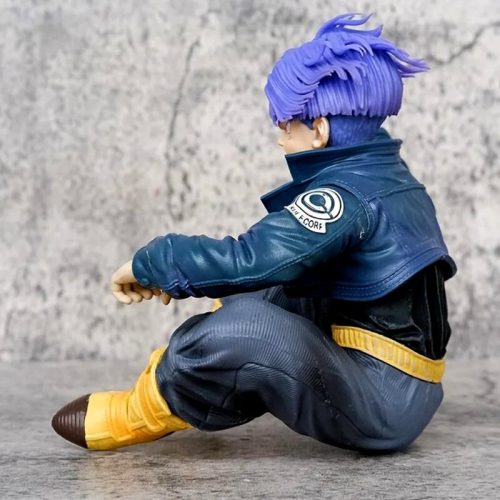Mô hình Trunks ngồi cầm kiếm Cao 14cm nặng 480g