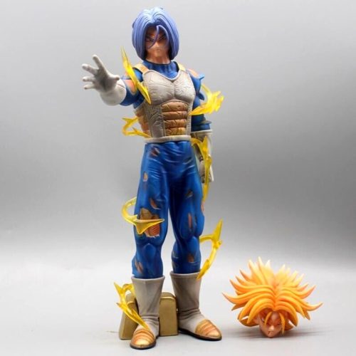 Mô Hình Trunks Supper Saiyan 2 đầu thay thế Cao 31cm nặng 430g