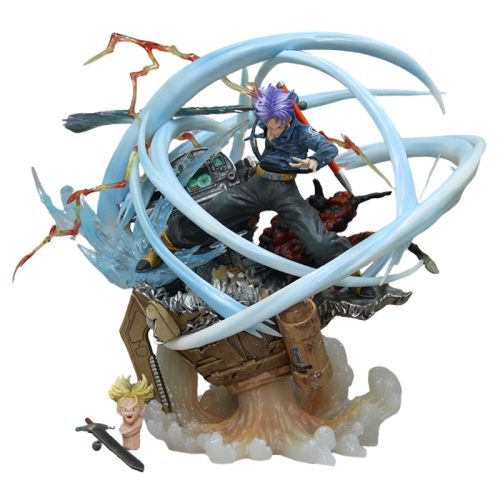 Mô hình Trunks trạng thái chiến đấu Cao 25cm nặng 1.2kg