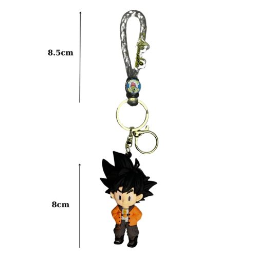 Móc khoá Songoku chibi áo cam siêu cute