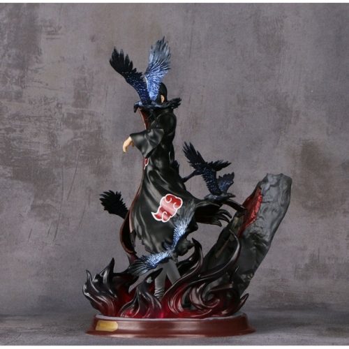 Mô hình Naruto Itachi Akatsuki đế Hắc Hỏa cao 29cm fullbox