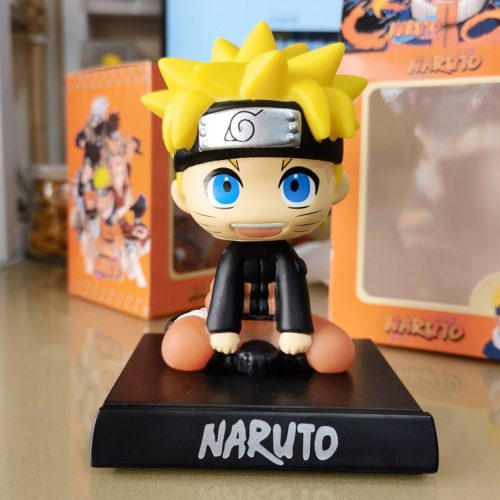 Mô hình Naruto lắc đầu cao 13,5cm ngang 9cm dọc 7cm nặng 200g