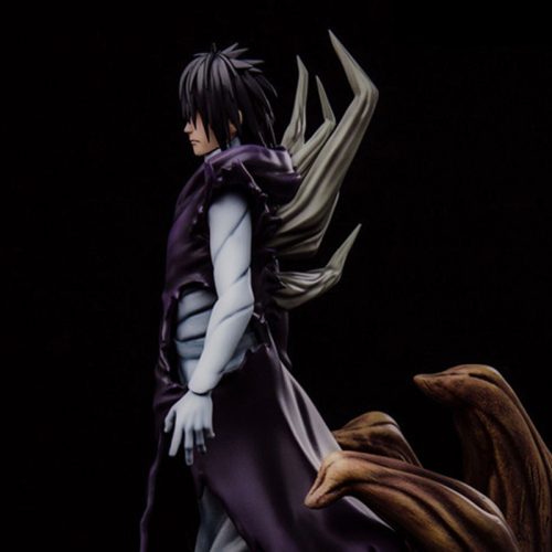 Mô hình Naruto Obito 2 đầu thay thế cao 28cm nặng 900g