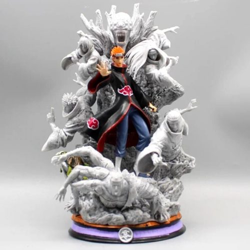 Mô hình Naruto Pain Akatsuki cao 26,5cm rộng 18cm nặng 1,6kg