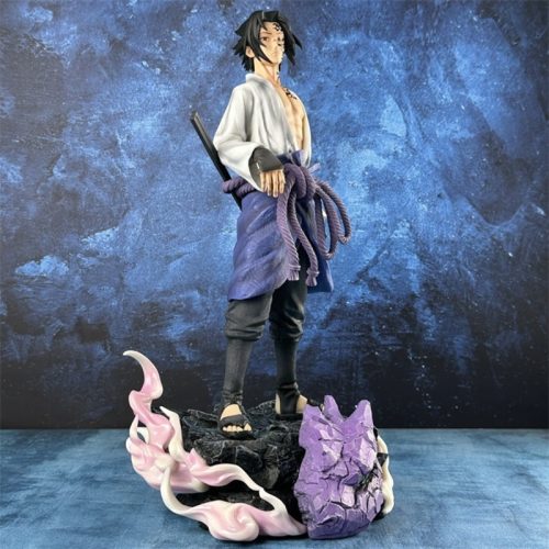 Mô hình Naruto Sasuke dáng đứng cao 42cm nặng 2kg