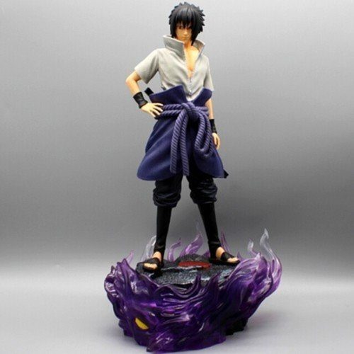 Mô hình Naruto Sasuke + LED cao 39cm nặng 2,1kg