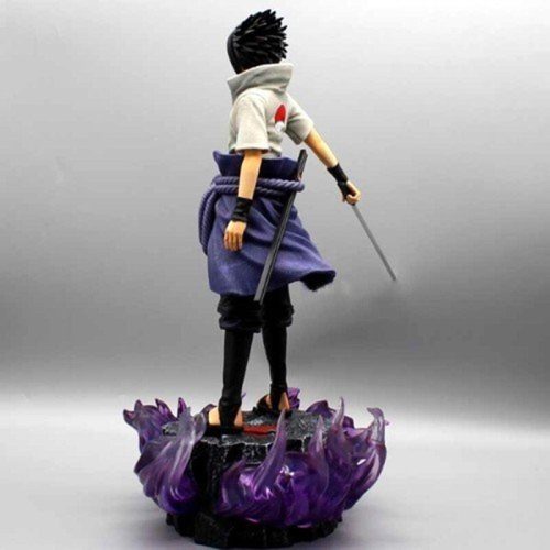 Mô hình Naruto Sasuke + LED cao 39cm nặng 2,1kg