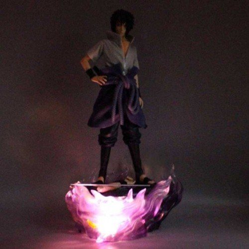 Mô hình Naruto Sasuke + LED cao 39cm nặng 2,1kg