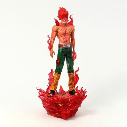 Mô hình Naruto Thầy Might Guy Bát Môn Độn Giáp + LED cao 35cm , nặng 1,1kg