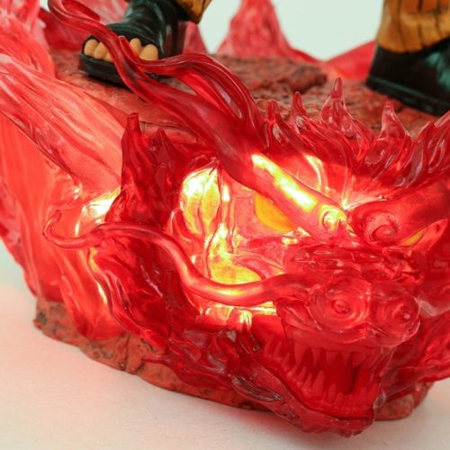Mô hình Naruto Thầy Might Guy Bát Môn Độn Giáp + LED cao 35cm , nặng 1,1kg