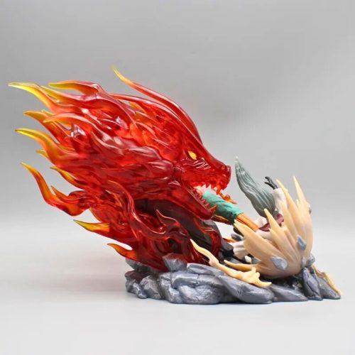 Mô hình Thầy Might Guy chiến Madara lục đạo + LED cao 19cm rộng 26cm nặng 1,3kg